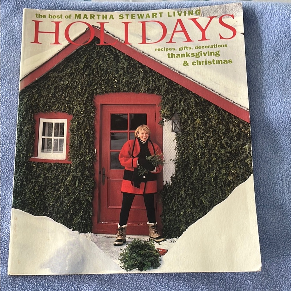 Martha Stewart Holiday Decor Book - Red and Green